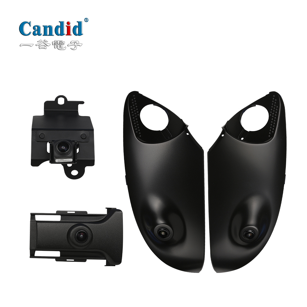 Sistema de monitoramento de visão 360º para Toyota Prado