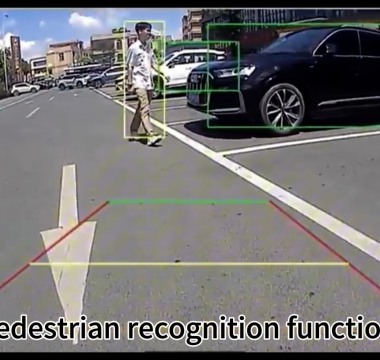 Câmera de ré inteligente Candid (CA-508)