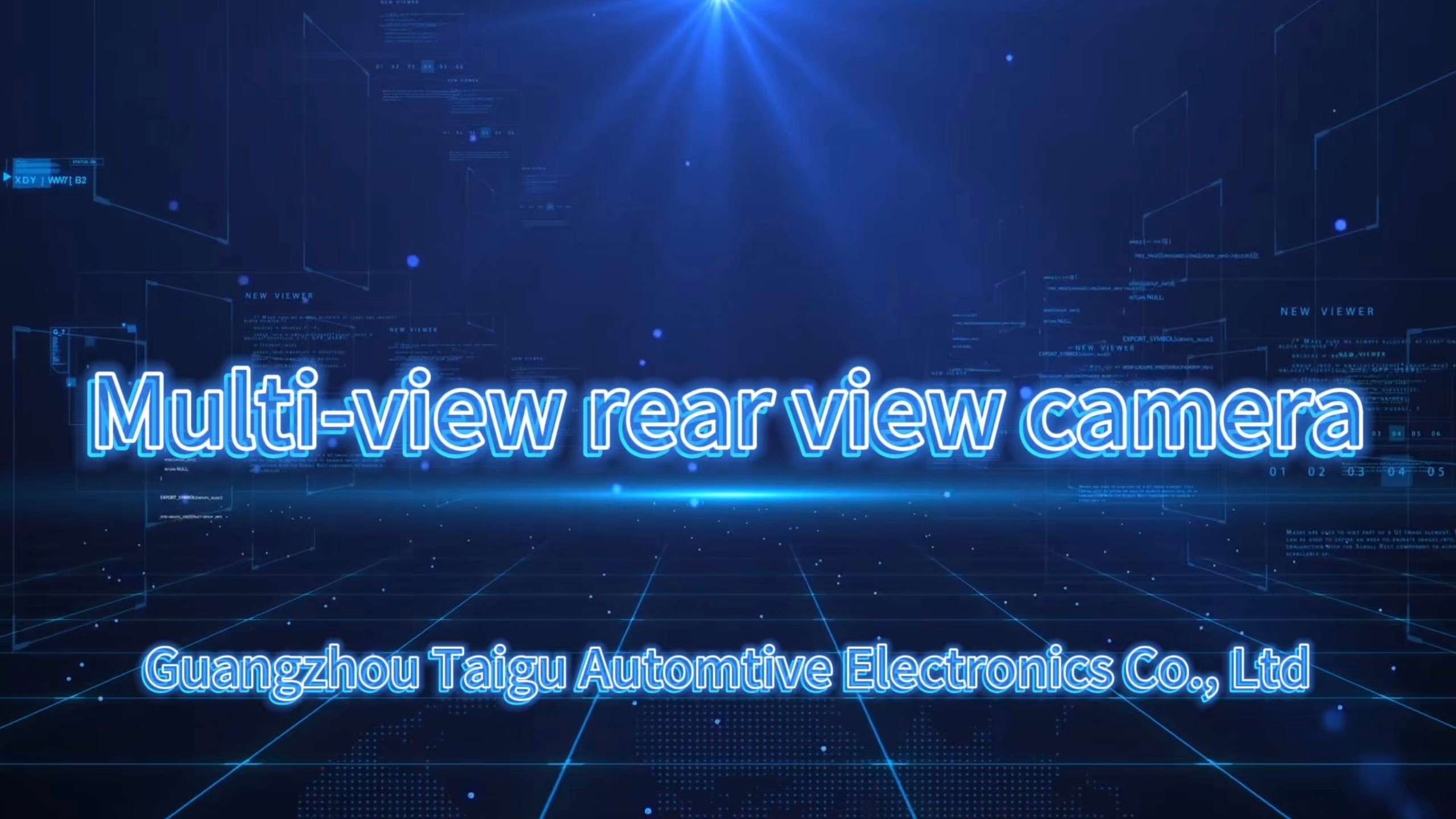 Câmera de visão traseira multivisualização Candid