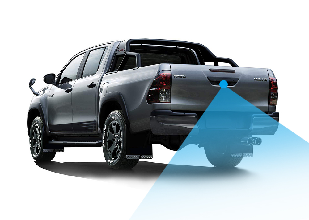 Câmera traseira Toyota Hilux Revo G-044