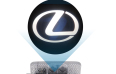 Luz de boas-vindas Lexus