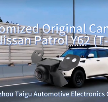 Câmera original personalizada para Nissan Patrol Y62 T-320