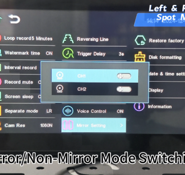 Sistema de monitoramento de tela sensível ao toque de direção inteligente