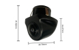 Mini Câmera Universal para Veículo de Passageiros T-173