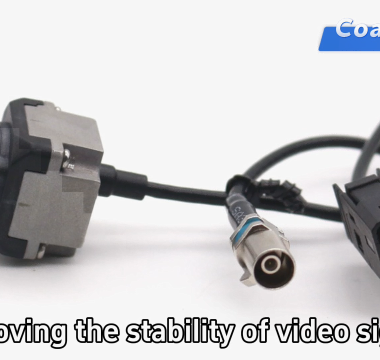 Câmera coaxial LVDS montada em veículo