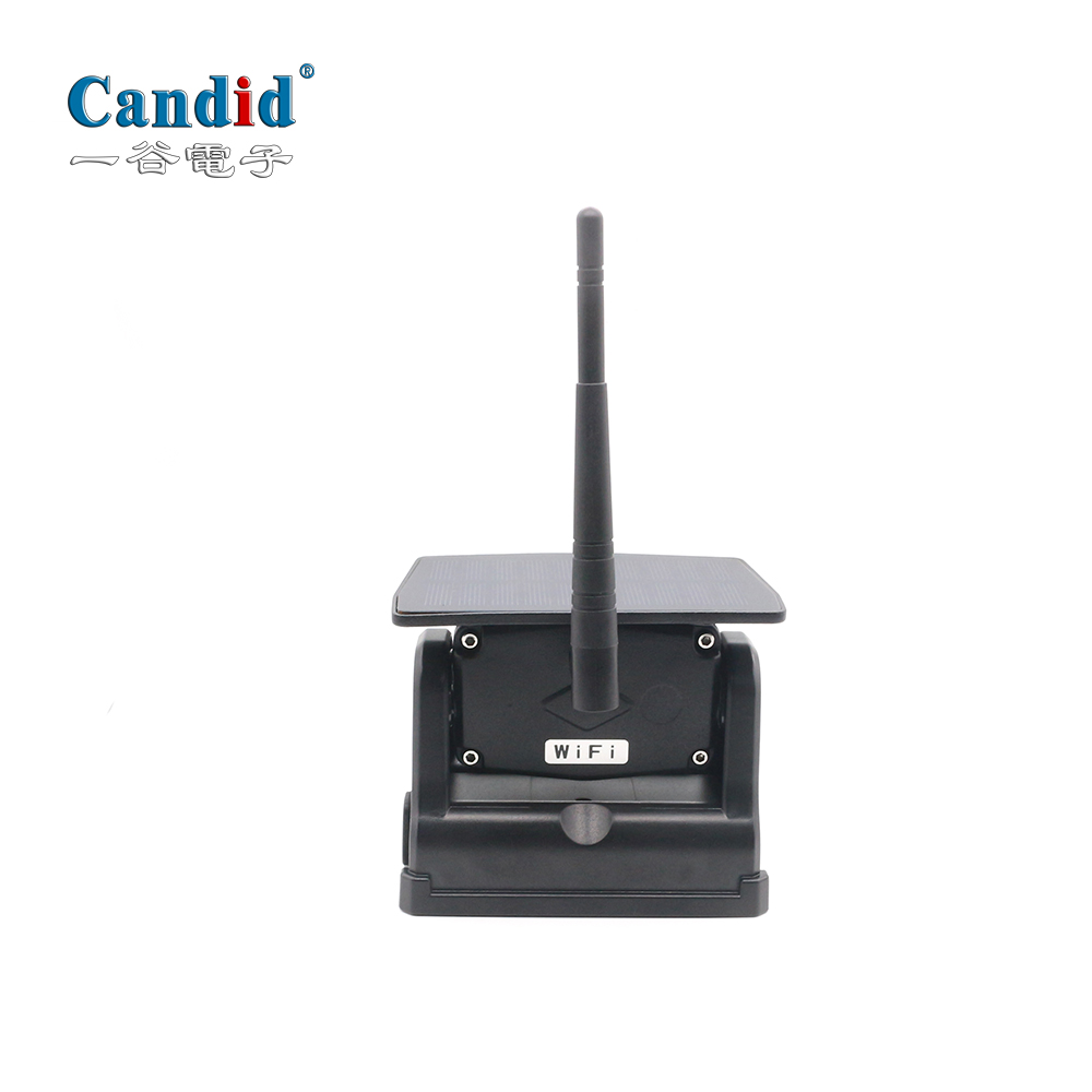 Câmera Wi-Fi com energia solar para carro