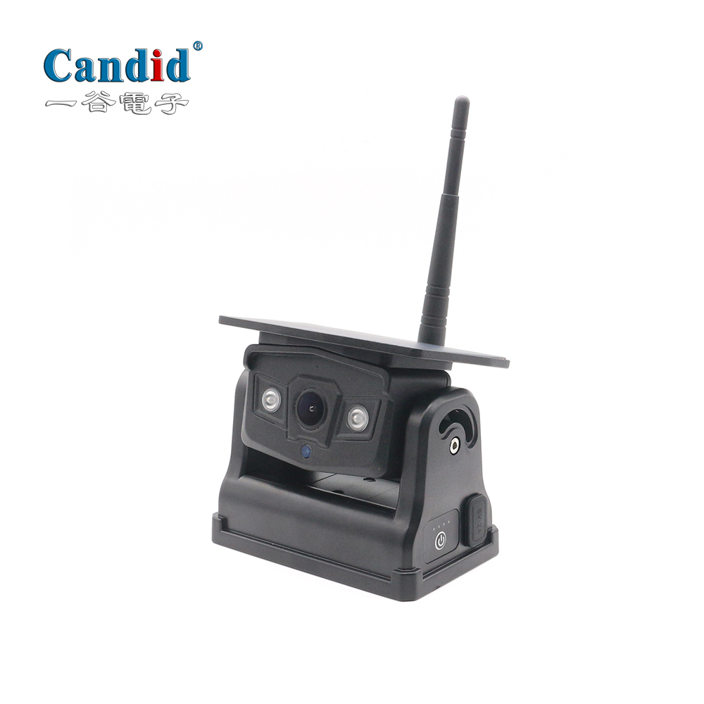 Câmera Wi-Fi com energia solar para carro