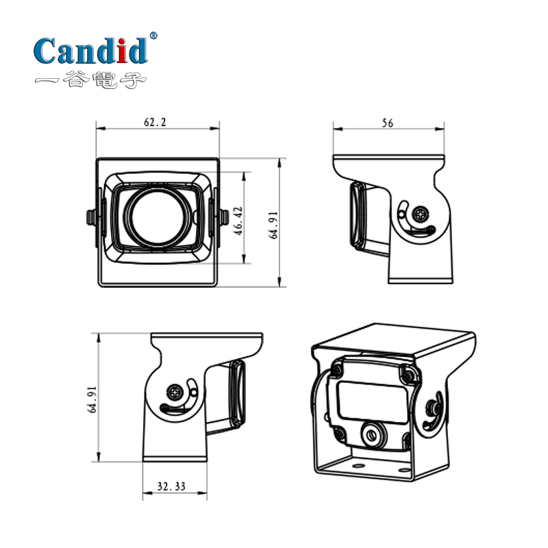 câmeras de ré CA-9993