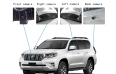 Sistema de monitoramento de visão 360º para Toyota Prado