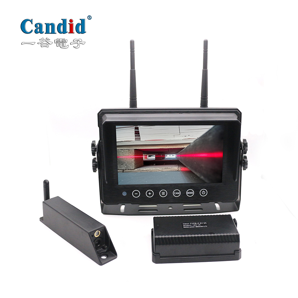 Sistema de câmera sem fio para empilhadeira